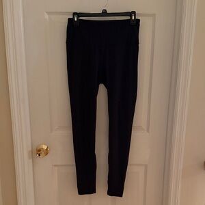 Yogalicious Black Long High-Waisted Athletic Leggings